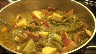 How to make Southern Style Green Beans [upl. by Bebe]