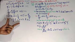 Équation différentielle de Bernoulli  partie 8 [upl. by Lluj]