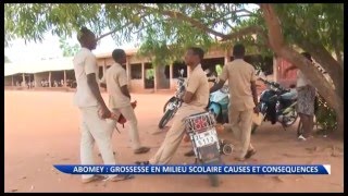 Abomey  Causes et conséquences des grossesses en milieu scolaire [upl. by Vyse]