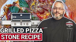 How To Grill On A Weber Pizza Stone  Ace Hardware [upl. by Sosthina]