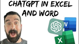 ChatGPT in Word amp Excel  Ghostwriter Addin [upl. by Asilef739]