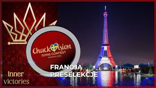 Francja  Preselekcje do Chuckvision 2022 [upl. by Merth101]