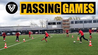 3 Passing games  Football  Soccer Exercises  U10  U11  U12  U13  U14 [upl. by Mcgurn365]