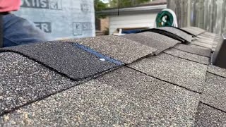 How To Install Roofing Ridge Cap The Right Way [upl. by Anileuqcaj]