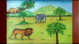 Jungle Animals and their Sounds  learning for kids [upl. by Unni]