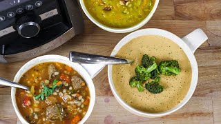 3 Incredibly Unique Vitamix Soup Recipes [upl. by Annocahs]