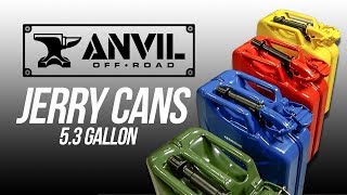 Anvil Offroad Jerry Cans [upl. by Olag935]