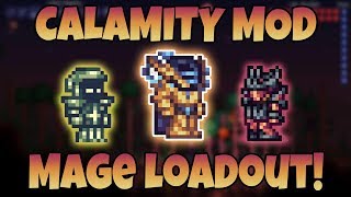 The Best Calamity Mage Class Loadouts Guide For Revengeance Death and Expert Mode [upl. by Fox570]