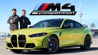 2021 BMW M4 Competition Review  M Is For Monster [upl. by Neeoma363]