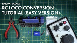 Radio Control Loco Conversion Tutorial Easy Version  Model Railway Mania [upl. by Hayton]