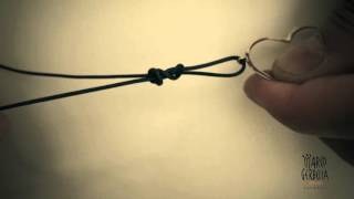 Tutorial n1  I nodi del bracciale a cordino [upl. by Mikes]