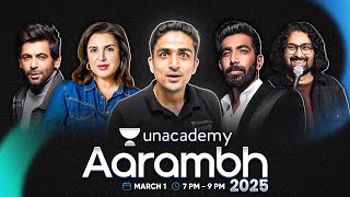 UNLIMITED EDUCATION 4499Year 🗿🔥  Unacademy Aarambh 2025 [upl. by Eniamrej]