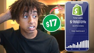 I Tried Making Money With A PreBuilt Shopify Store Scam [upl. by Laith]