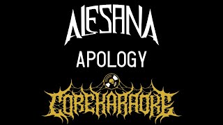 Alesana  Apology Karaoke Instrumental [upl. by Jilleen]