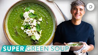 RECIPE Easy SUPER Green Soup [upl. by Oiziruam757]