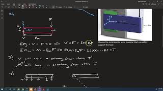 Weld Analysis and Design  Torsion and Moment Loads [upl. by Bellew]