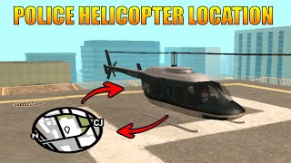 GTA San Andreas Police Helicopter Location [upl. by Bing512]