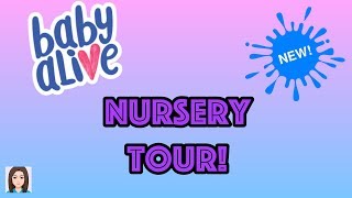 Baby Alive Nursery Tour [upl. by Agemo]