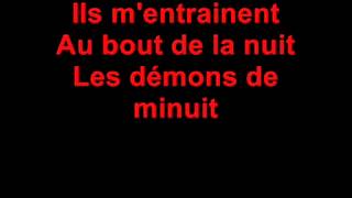 Paroles  Lyrics Emile amp Image  Les demons de minuit [upl. by Koziarz]