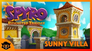 Spyro 3 Reignited  Part 3 Sunny Villa 100 All Gems amp Eggs [upl. by Woodie]