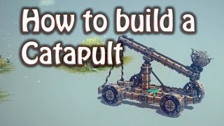 Besiege  How to build a Catapult [upl. by Griffith]