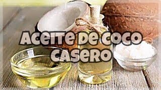 COMO HACER ACEITE DE COCO  FÁCIL Y RAPIDO Paso a Paso [upl. by Atirahc]