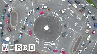 See How an Insane 7Circle Roundabout Actually Works  WIRED [upl. by Yssenhguahs235]