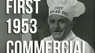 Chef Boyardee 1953 Commercial [upl. by Yahsed]