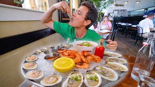 Americas Best Oysters 🦪 SEAFOOD TOUR in Charleston South Carolina [upl. by Baiss]