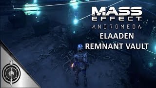 TAMING A DESERT  Mass Effect Andromeda  Elaaden Vault  Console  Remnant Puzzle Solution [upl. by Lewls382]