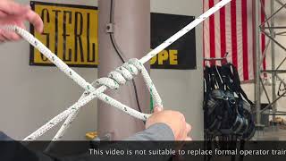 Capstan Hoist Demo [upl. by Brita]