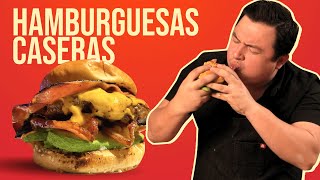 Hamburguesas Caseras  Munchies Lab [upl. by Nevarc]