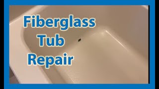 Repairing a Fiberglass tub [upl. by Durst]