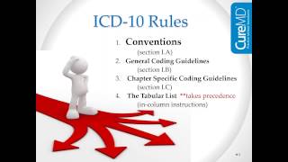 ICD 10 conventions and guidelines [upl. by Atal]