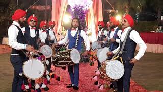 Deep new star Punjabi dhol group marriage Panipat [upl. by Lyrred448]