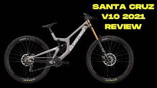 Santa Cruz V10 2021 Bike Review [upl. by Lemmuela]