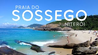 Praia do Sossego na Cidade de Niterói  Como é a Praia Como Chegar [upl. by Marguerie]