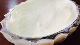 Cómo hacer la mantequilla de leche en casa [upl. by Akciret]