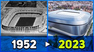 The Evolution of Santiago Bernabeu [upl. by Elehcim683]