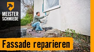 Fassade reparieren  HORNBACH Meisterschmiede [upl. by Yve]