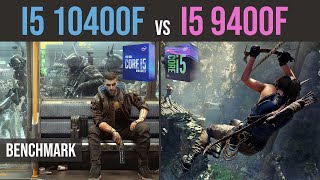 intel i5 10400f vs intel i5 9400f test in 8 games [upl. by Benjamin]