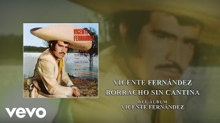 Vicente Fernández  Borracho Sin Cantina Cover Audio [upl. by Kristien]