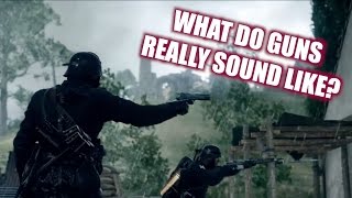 What do guns really sound like  Waveform [upl. by Teressa]