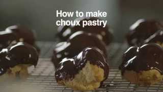 Choux Pastry Recipe For Making Profiteroles  Good Housekeeping UK [upl. by Mylander]