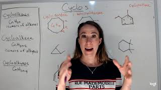 Naming Cycloalkanes Cycloalkenes and Cycloalkynes [upl. by Attenaj]