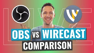 OBS vs Wirecast Best Live Streaming Software [upl. by Hutt]