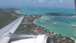 KOH SAMUI BANGKOKBANGKOK AIRWAYS BUSINESS CLASS 260315 [upl. by Kelsi]