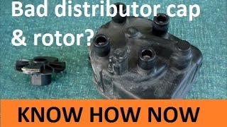 Signs of Worn Distributor Cap and Rotor [upl. by Zirtaeb]