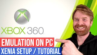 The Best Xbox 360 Emulator for PC Xenia  Full install guide  setup  tutorial [upl. by Perdita158]