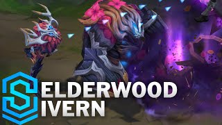 Elderwood Ivern Skin Spotlight  PreRelease  League of Legends [upl. by Ailalue511]